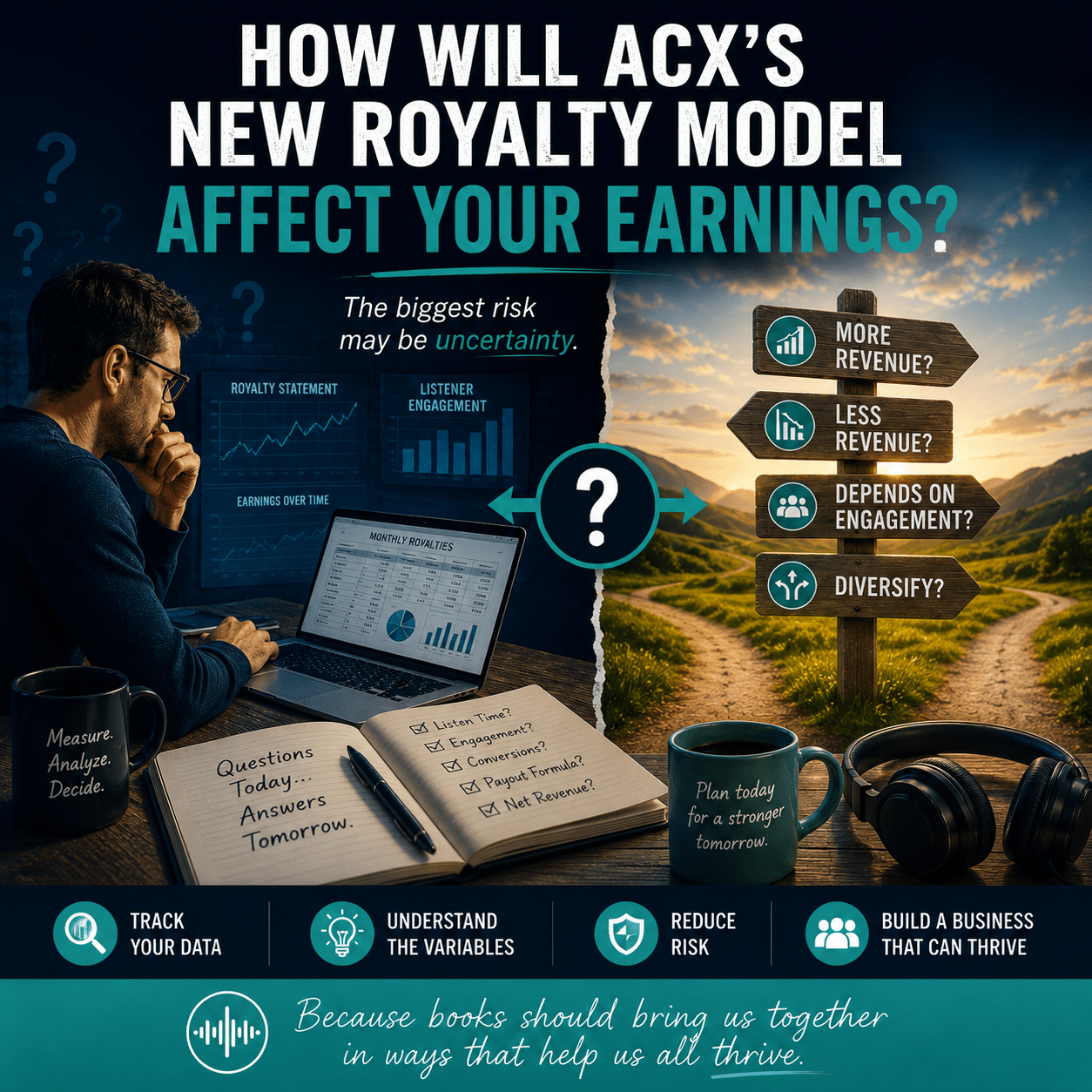 How Will ACX’s New Royalty Model Affect Your Audiobook Earnings?